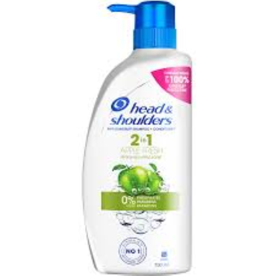 HEAD SHOULDER 2IN1 APPLE FRESH 750ML